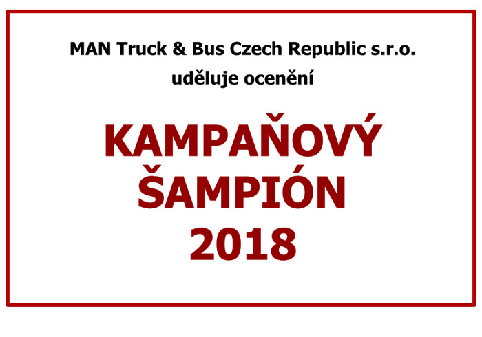 Kampaňový šampión 2018